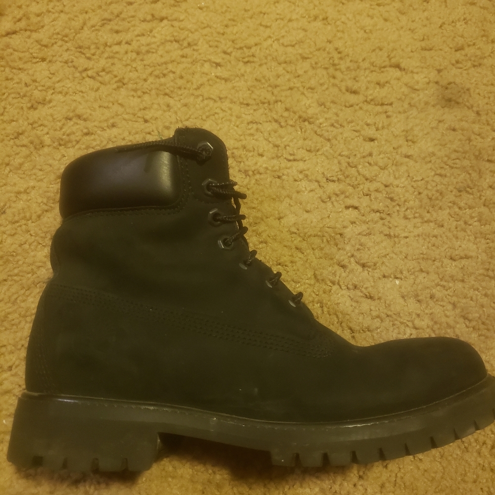Black Timberland Premium US Mens 8